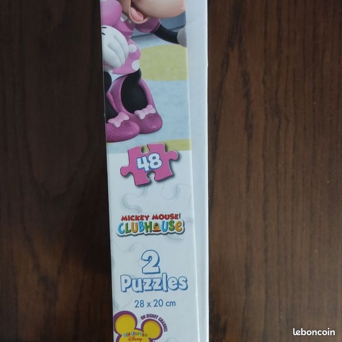2 puzzles Minnie et Daisy Disney - photo numéro 5