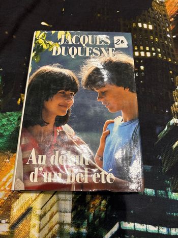 Livre au début d’un bel été