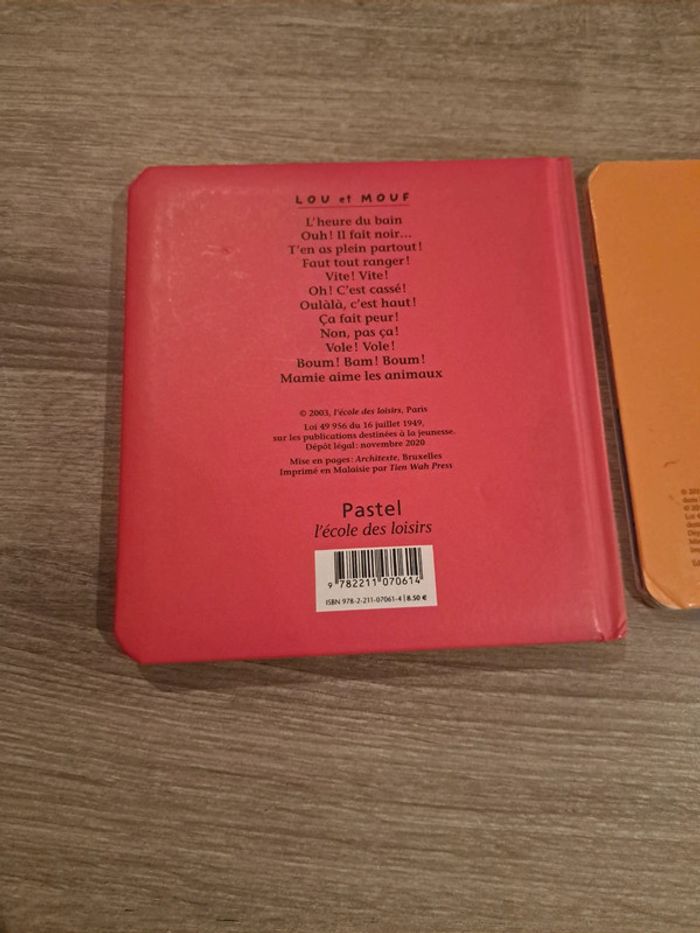 2 Livres lou et mouf de Jeanne ashbe - photo numéro 4