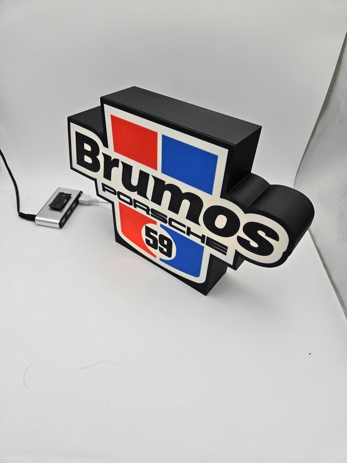 Lampe lumineuse à led porsche Brumos - photo numéro 10