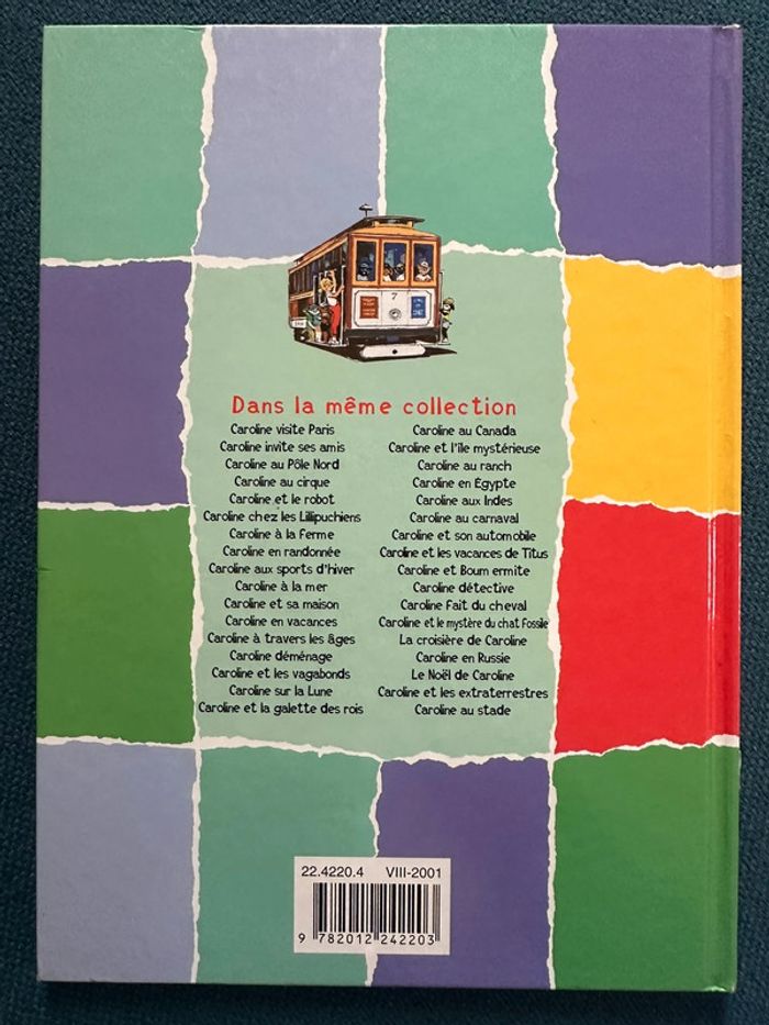 Livre rare vintage Caroline en Amérique Pierre Probst - photo numéro 2