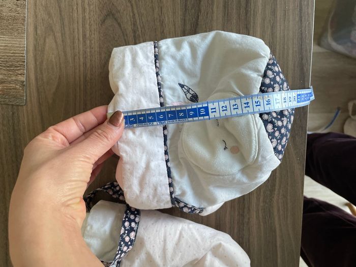 Lot de 2 panières en tissu Sauthon - photo numéro 6