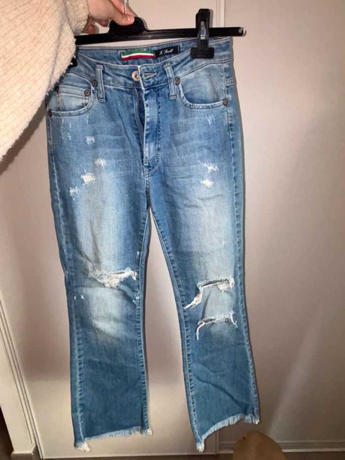 Jean Please destroy - Made in Italy - Taille XS - photo numéro 9