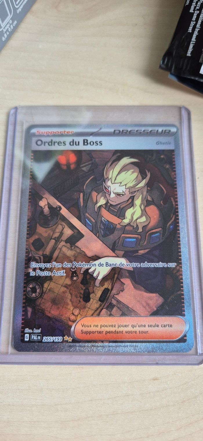 Pokemon ordre du boss 265/193 - photo numéro 3