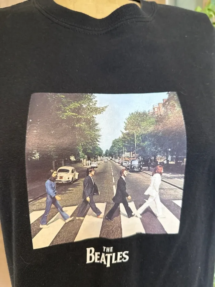 Joli tee shirt manches courtes the Beatles - photo numéro 2