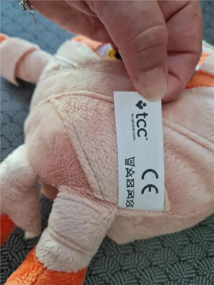 Peluche orange - photo numéro 4