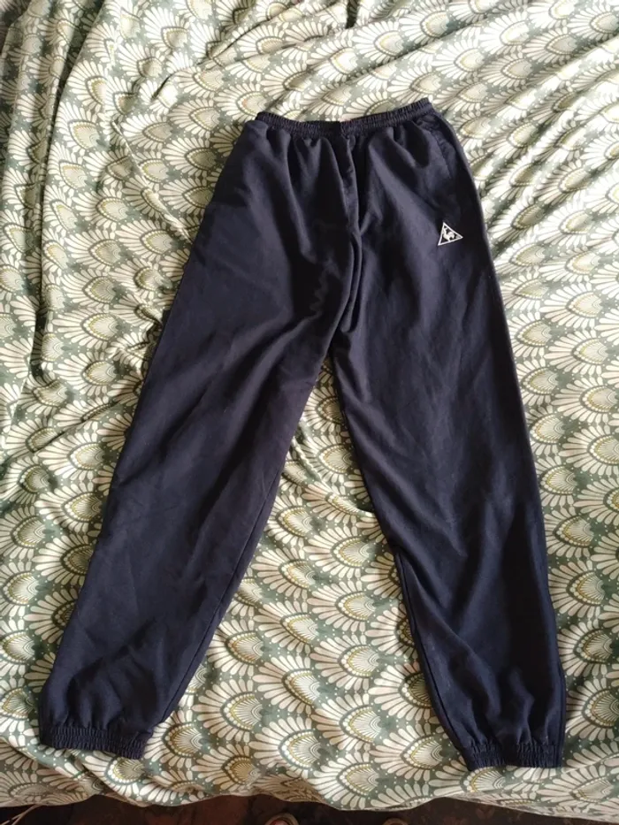 Pantalon jogging Pants trousers training sport le coq sportif marine blue navy