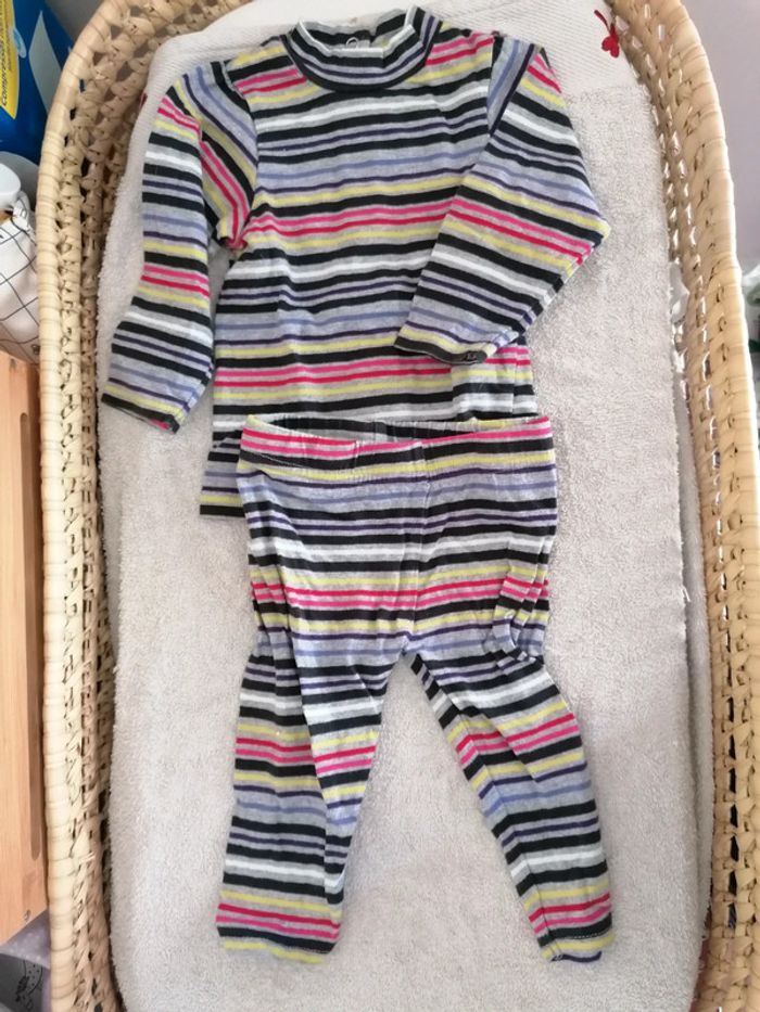 Ensemble rayé multicolore Orchestra