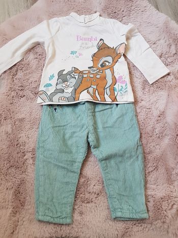 Ensemble fille 12 mois