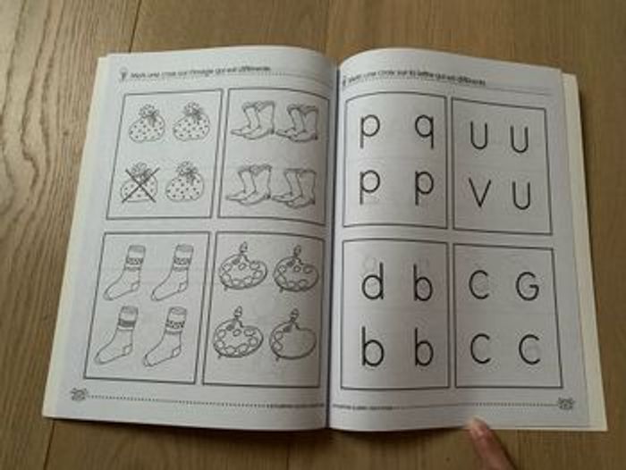 Livre Apprendre et jouer les différences pour enfants - photo numéro 3