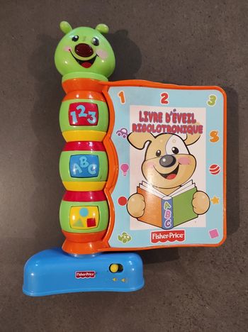 Livre d'éveil rigolotronique Fisher Price