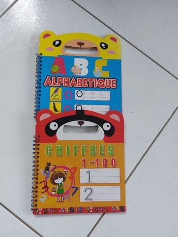 Cahier apprentissage écriture