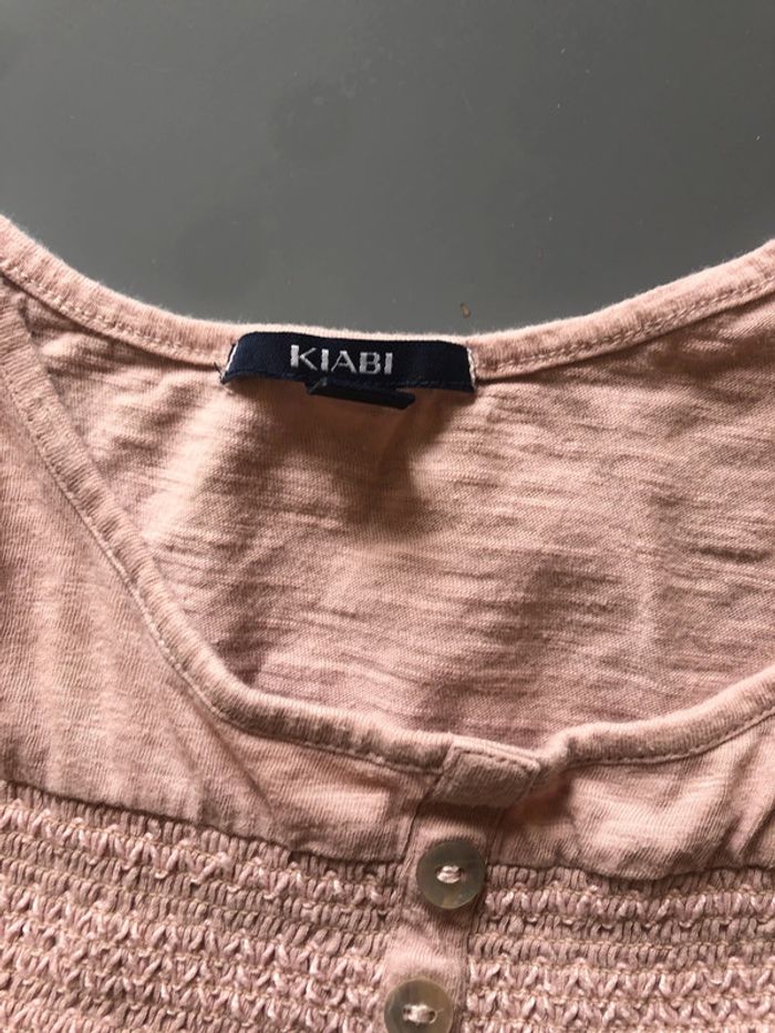 T-shirt Kiabi rose 38/40 - photo numéro 3