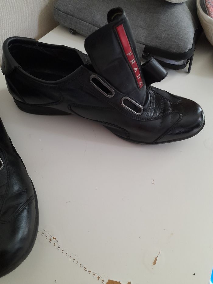 Basket chaussure Prada, taille 41.noire - photo numéro 2