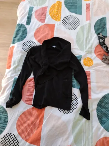 Pull col ouvert