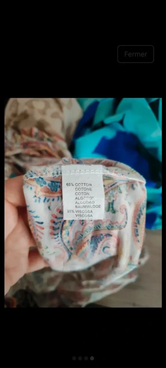 Robe longue taille 38 65% Coton - photo numéro 4