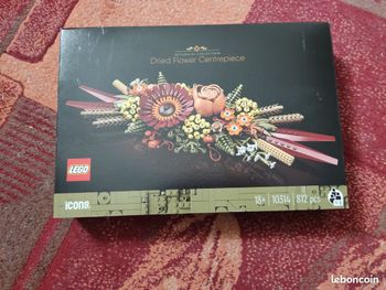 LEGO 10314 LE CENTRE DE TABLE FLEURS SECHEES ICONS NEUF