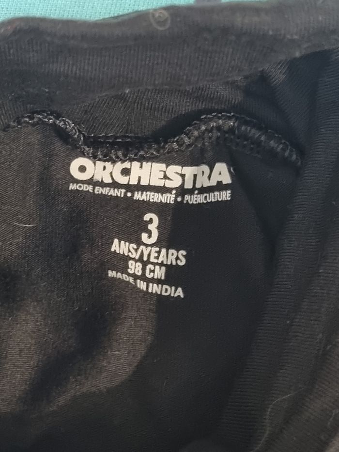 Lot 2 t-shirts manches longues col roulé 3ans - photo numéro 4