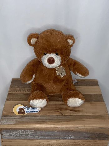 NIC169 doudou ours 🐻 nicotoy