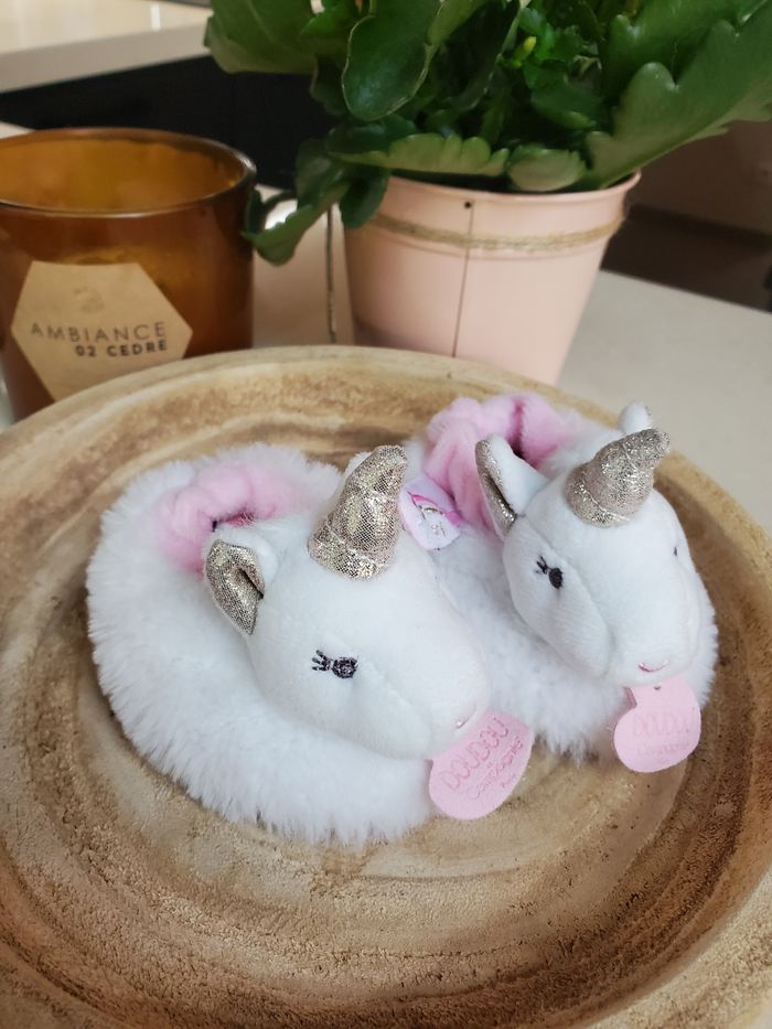 Lot 3 paires chaussons nouveau né - photo numéro 5