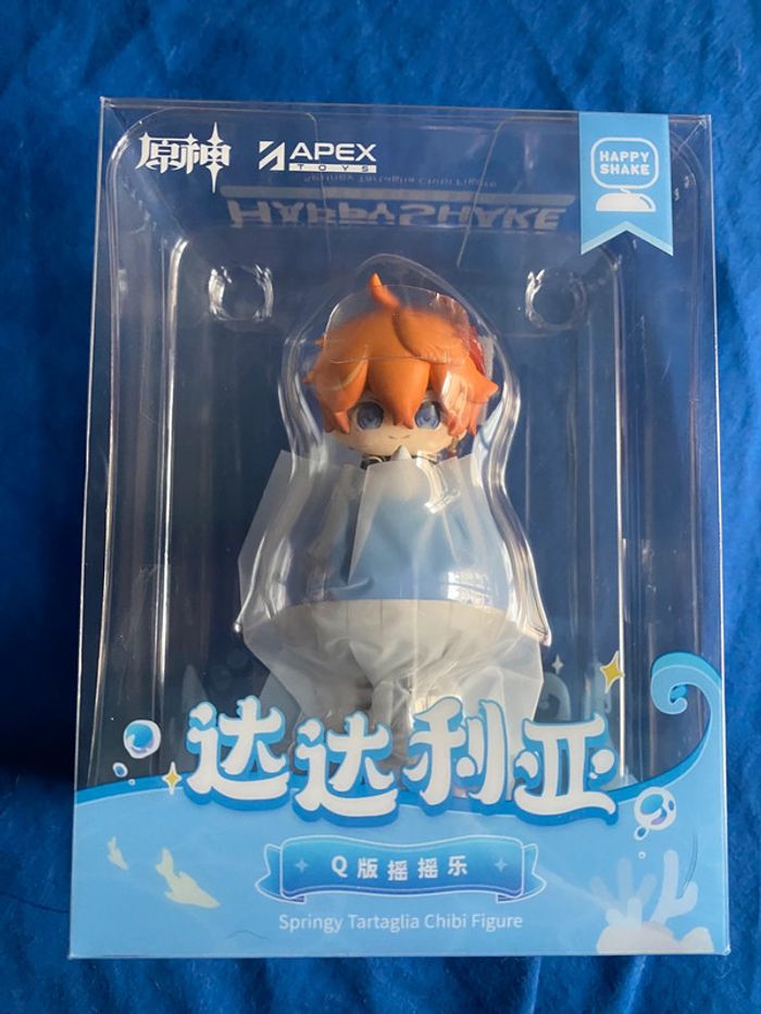 Springy Tartaglia Chibi Figure Genshin