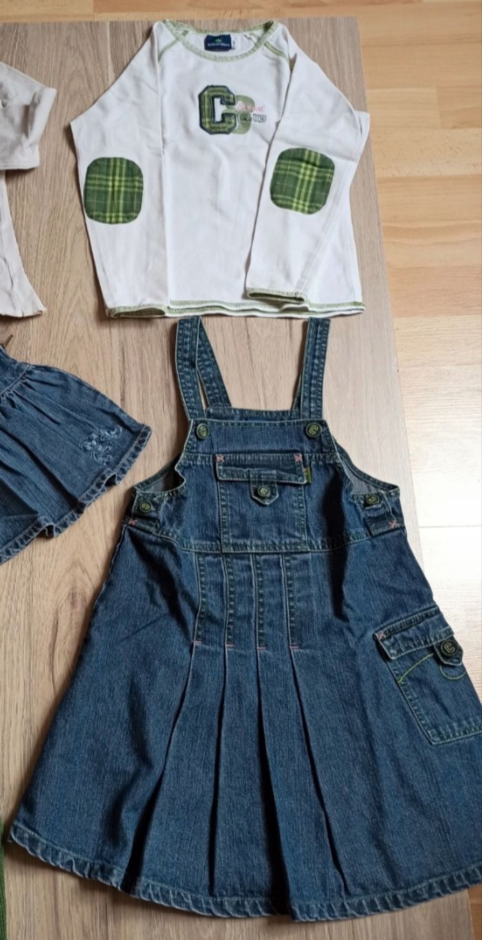 ensemble sergent major 5 ans t-shirt une robe en jean