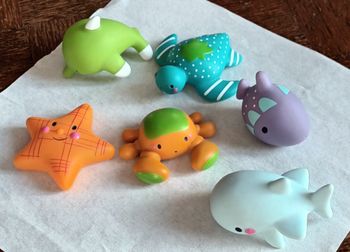 Animaux pour le bain de bébé 