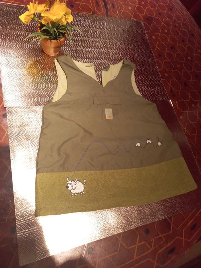 Robe kaki confortable et jolie