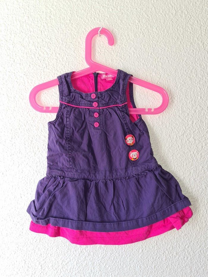 robe violette et rose pik ouic