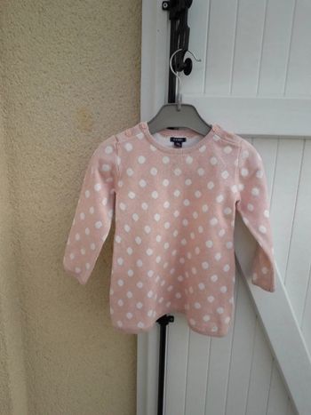 robe bb filles kiabi taille 18 mois 77/82 cms