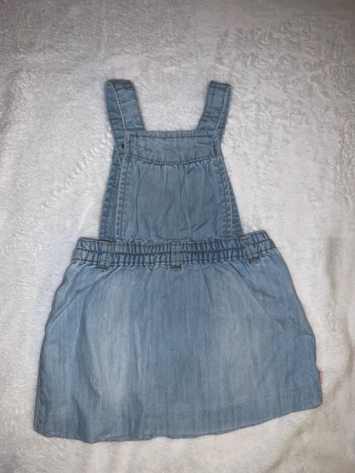 Robe salopette en jeans 6 mois obaibi - photo numéro 2