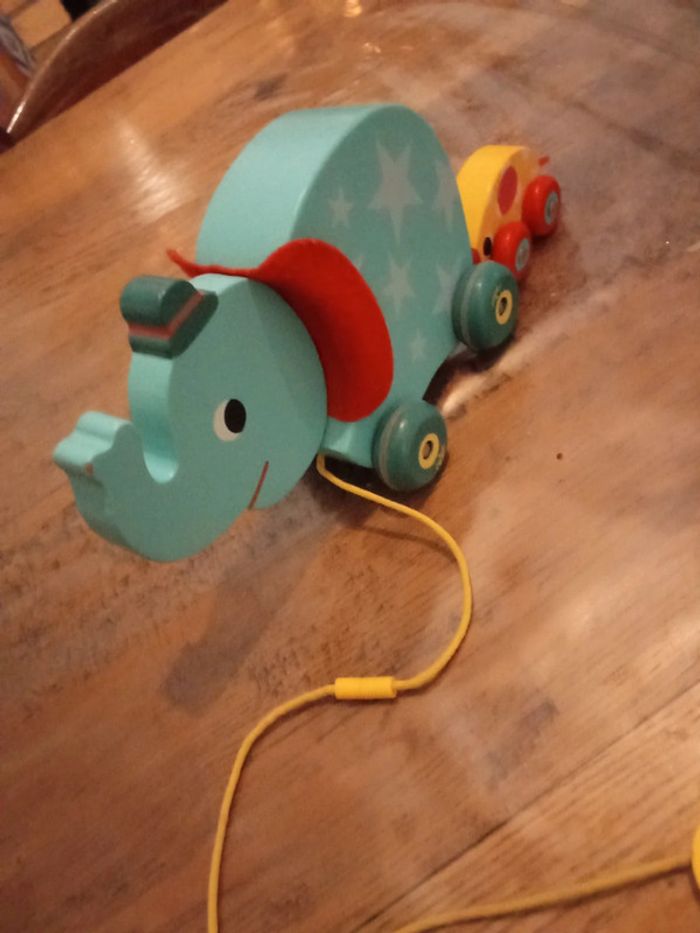 Éléphant vilac boîte a musique - photo numéro 6