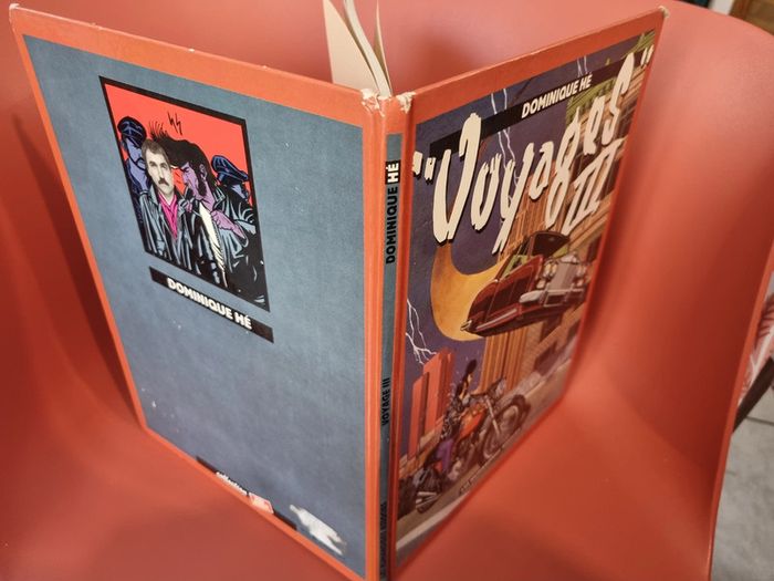 bd voyages 3 de Dominique Hé les humanoides associés 1984 - photo numéro 3