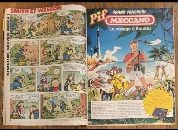 Ancien magazine Pif N°900 1986 vintage - photo numéro 7