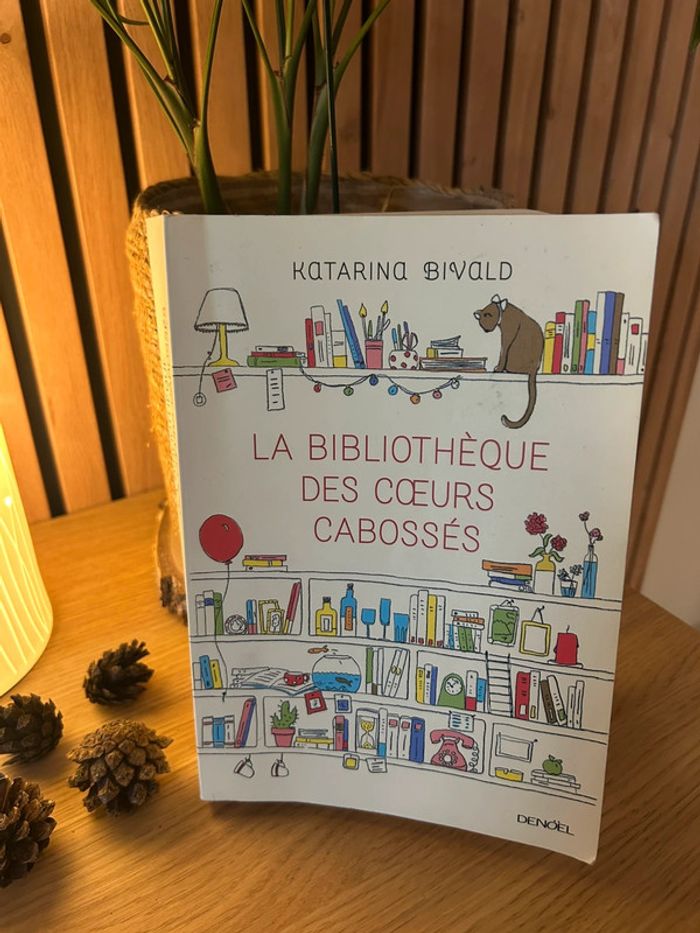 Livre La bibliothèque des cœurs cabossés