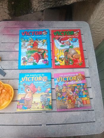 Lot de livres Victor