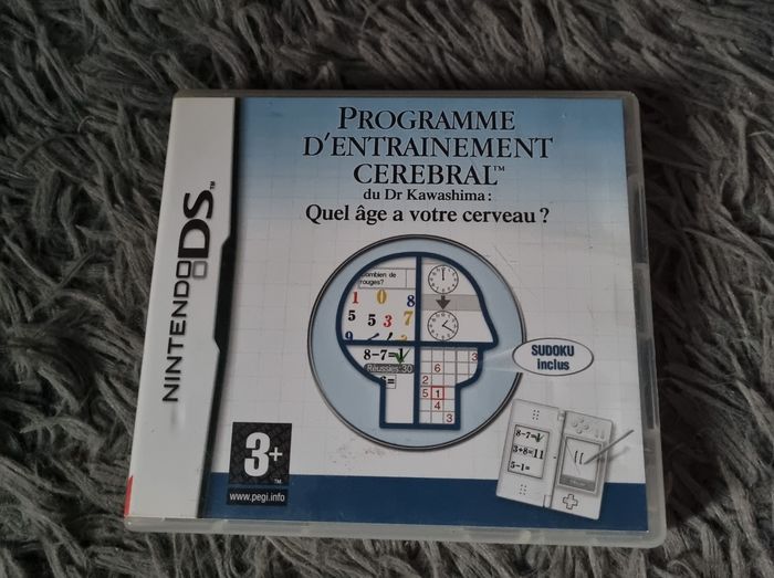 Boîte vide de jeu avec livret DR Kawashima