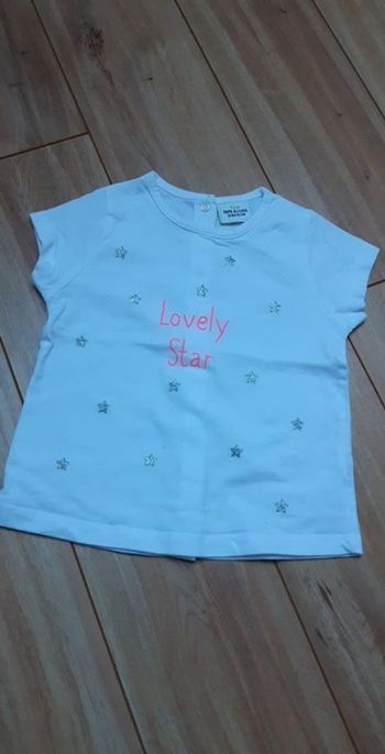 Tee-shirt manches courtes 12 mois