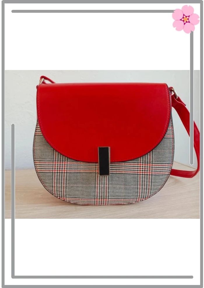 Sac bandoulière rouge - photo numéro 2