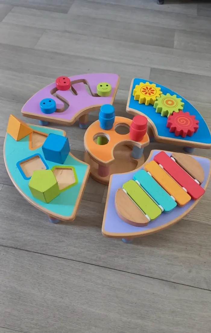 Jeu d'activités en bois - photo numéro 4