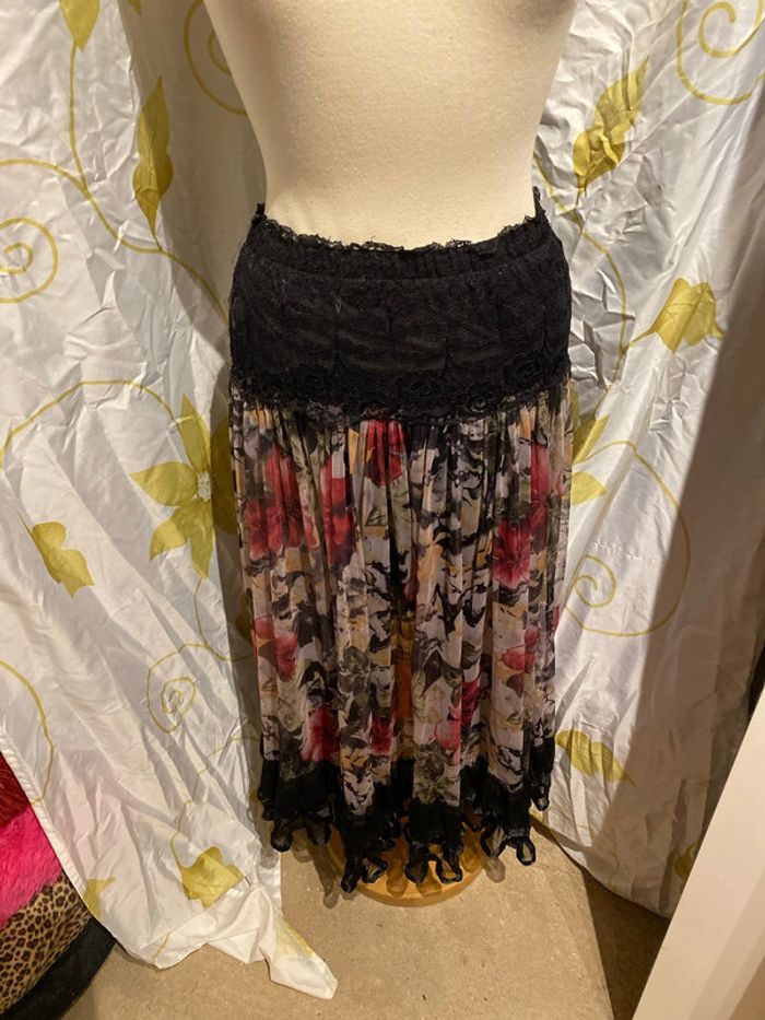 Jupe longue ou robe bustier