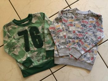 Lot de 2 sweat - 98-104 cm