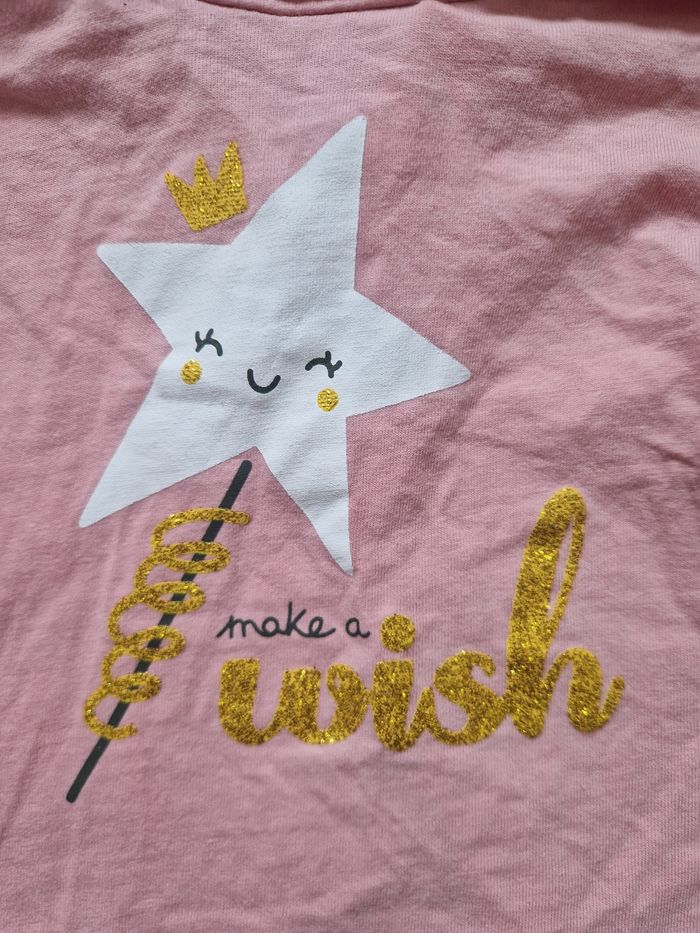 T-shirt bébé col montant Tex 6 mois - photo numéro 2