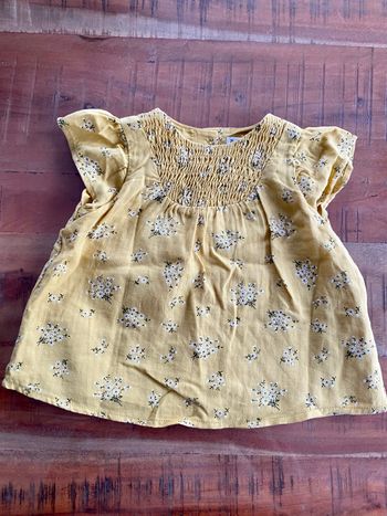 Blouse tee-shirt motif fleur