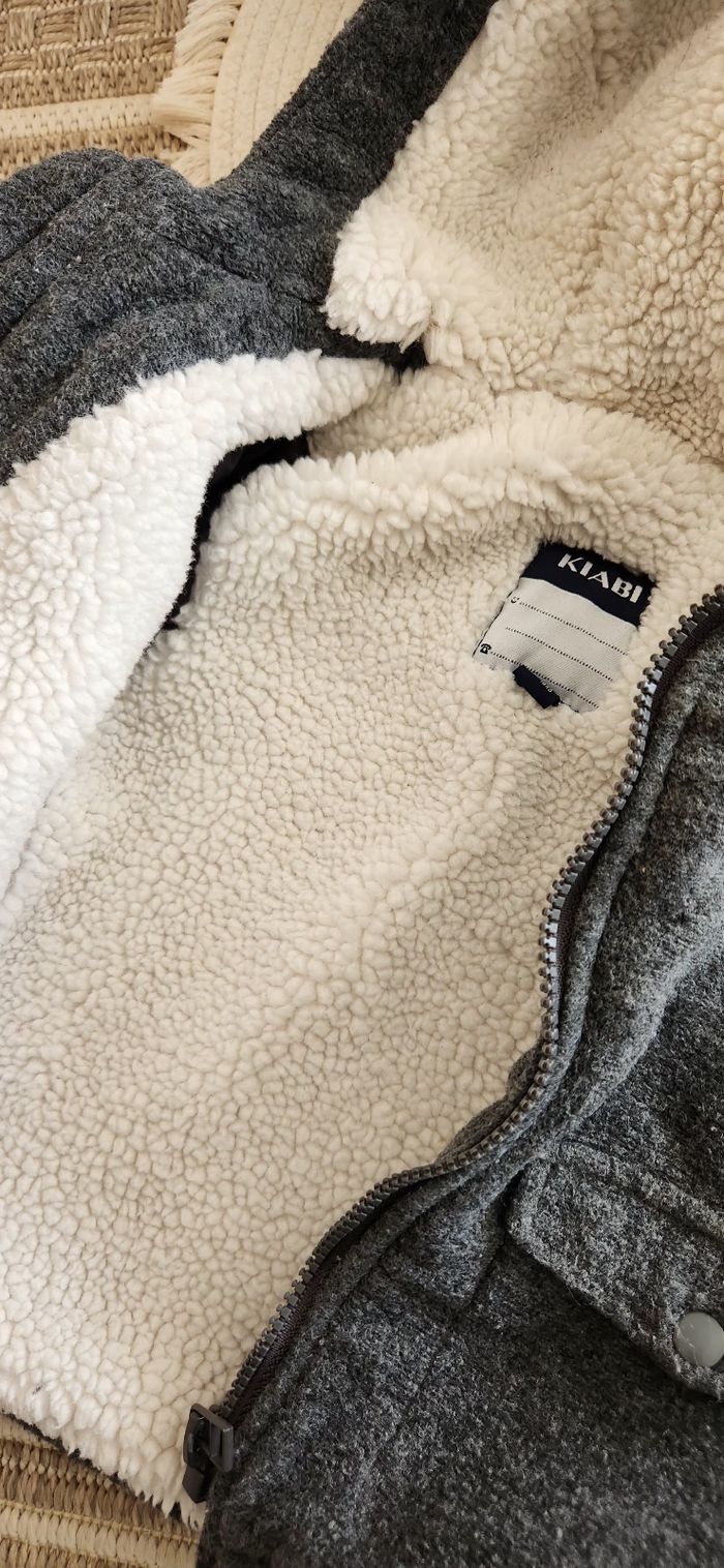 Manteau Garçon 12mois Kiabi Gris - photo numéro 8