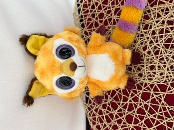 Doudou peluche écureuil orange YOOHOO