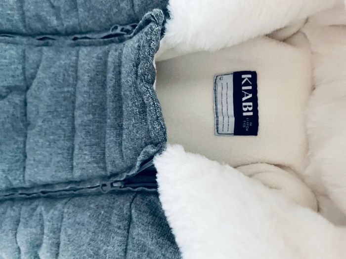 Combinaison gris Kiabi 6 mois - photo numéro 4