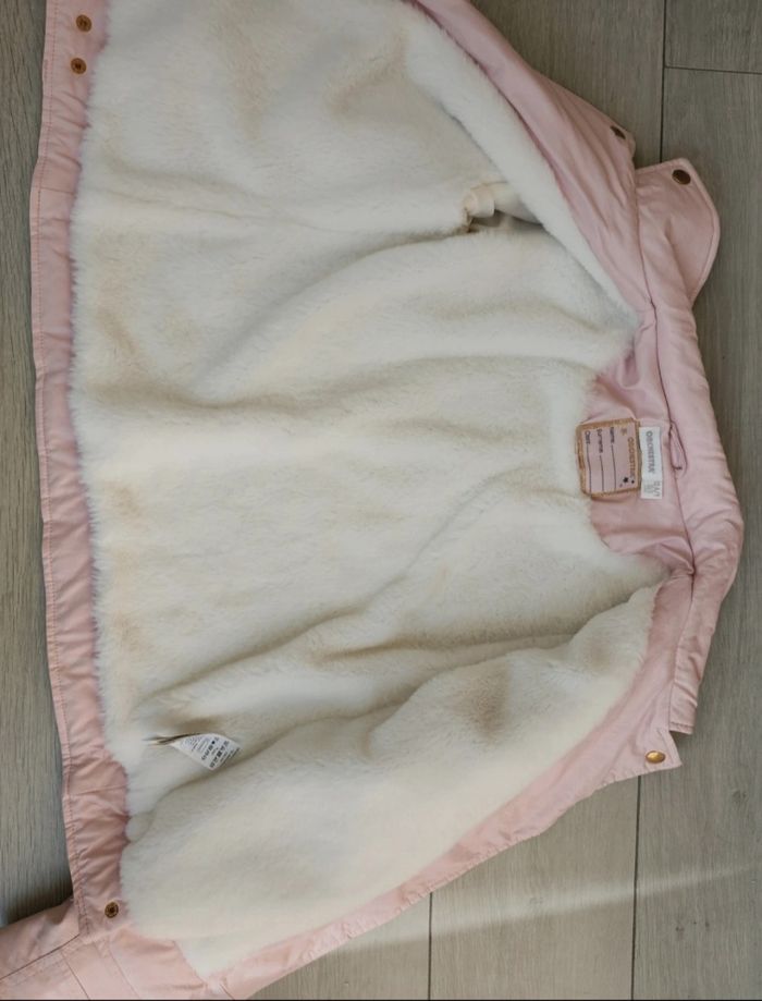 Veste en simili cuir à l'extérieur et fourrée à l’intérieur Orchestra 12 ans neuve - photo numéro 6