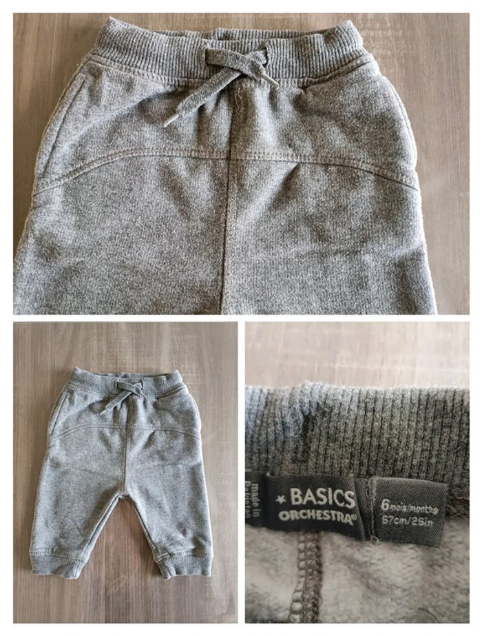 Ensemble Pull/ pantalon de jogging Orchestra 6 mois - photo numéro 3