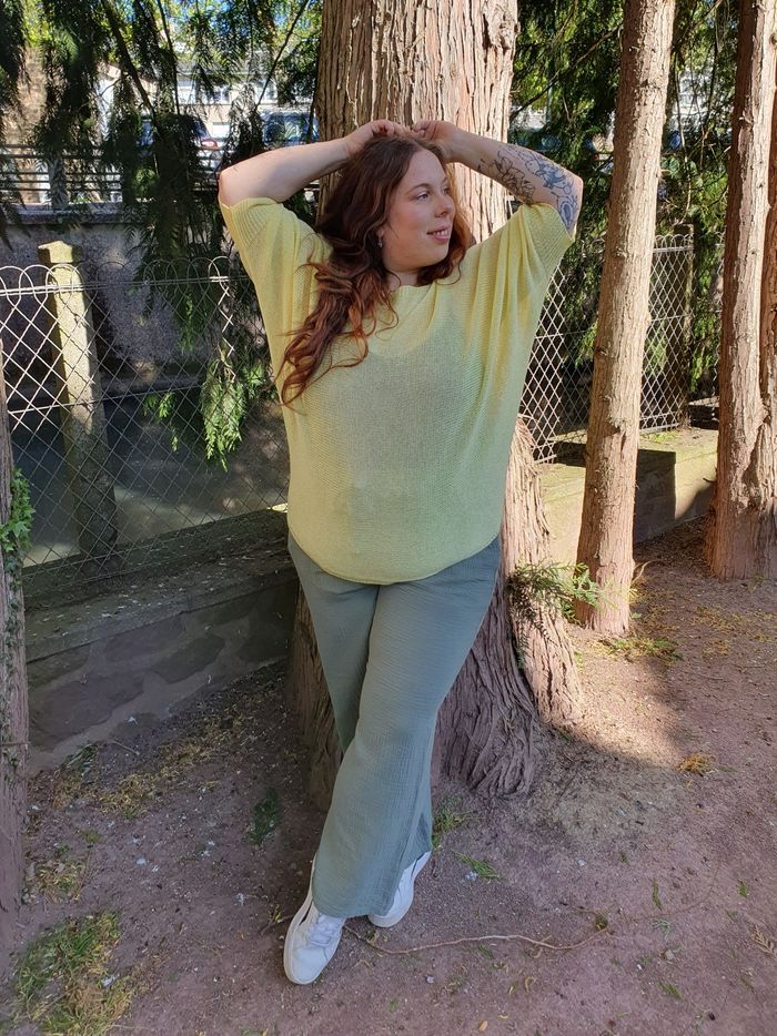 Pull fin ajouré Patras jaune
TU - photo numéro 3